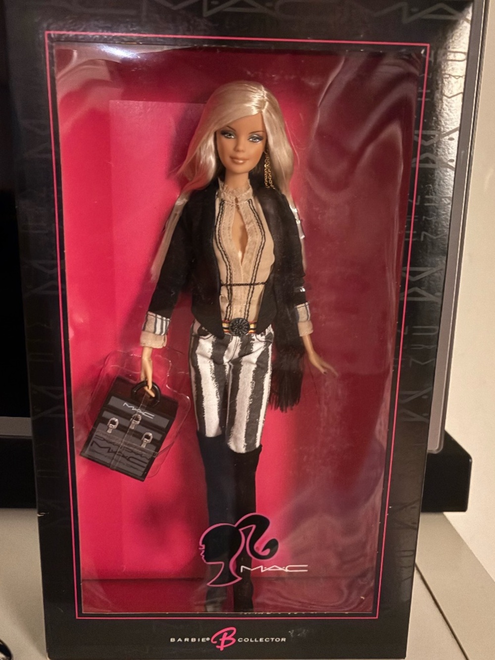RARE 2006 MAC Cosmetics Barbie Doll Collectors Item with Cert of Authenticity